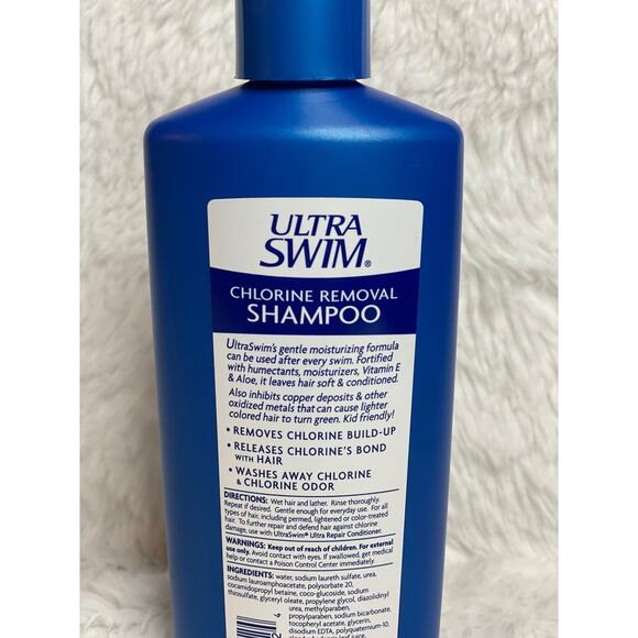 Ultra Swim chlorine removal shampoo 7 fl. oz - Picture 3 of 3